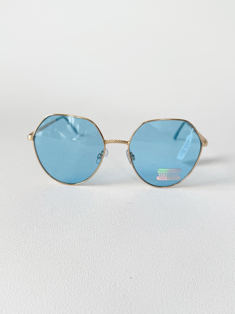Free People Misty Classic Round Sunglasses in Cornflower | NWT - Picture 4 of 7